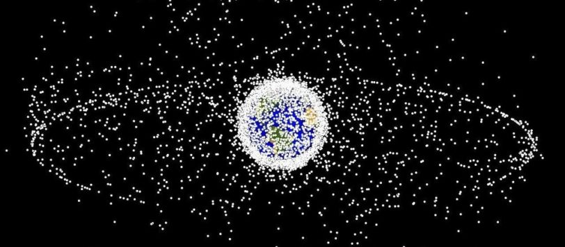 Une carte des débris spatiaux accumulés depuis 60 ans